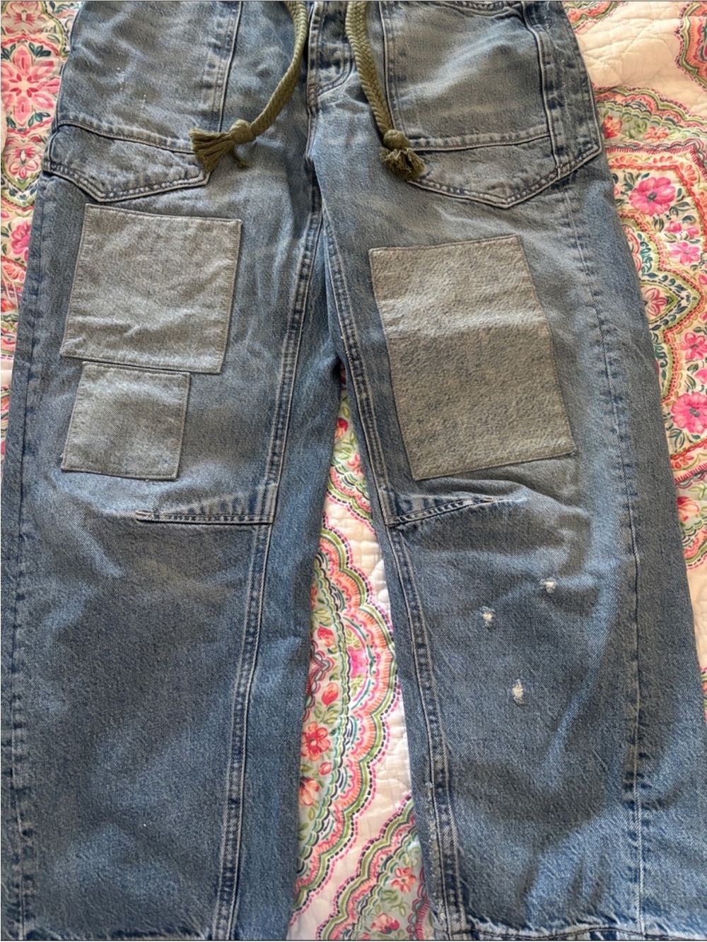 Free People We The Free Moxie Pull-On Barrel Jeans - Picture 8 of 11